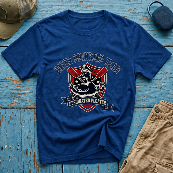 River Drinking Team Graphic T-Shirt