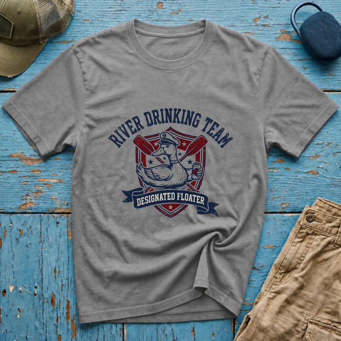 River Drinking Team Graphic T-Shirt