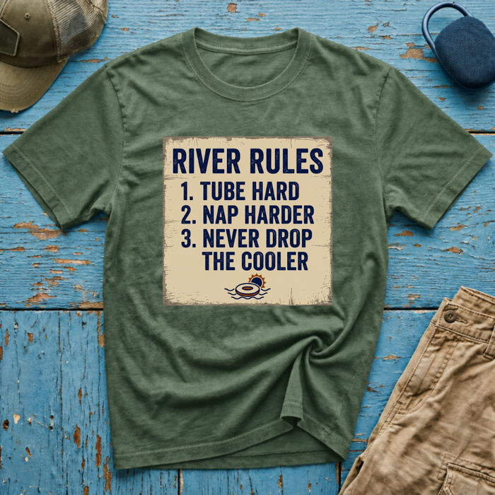 River Rules Graphic T-Shirt