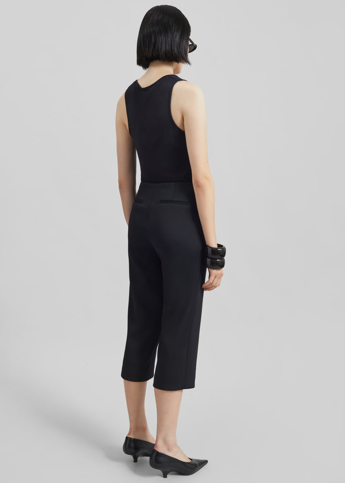 Rivoli Capri Pants - Black