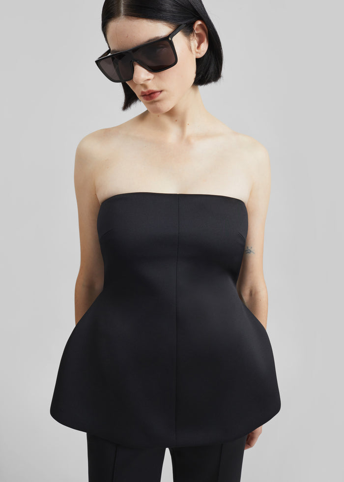 Rivoli Hourglass Top - Black