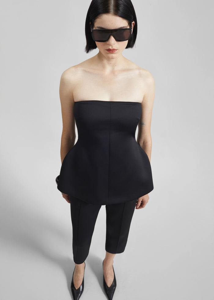 Rivoli Hourglass Top - Black