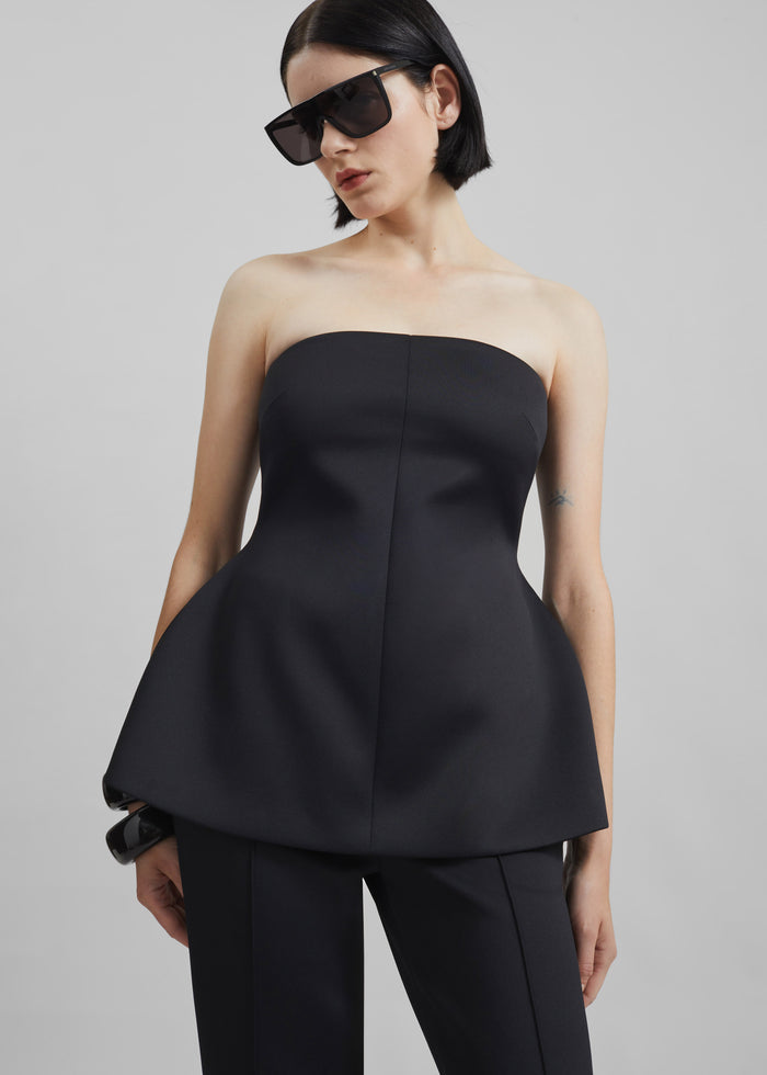 Rivoli Hourglass Top - Black