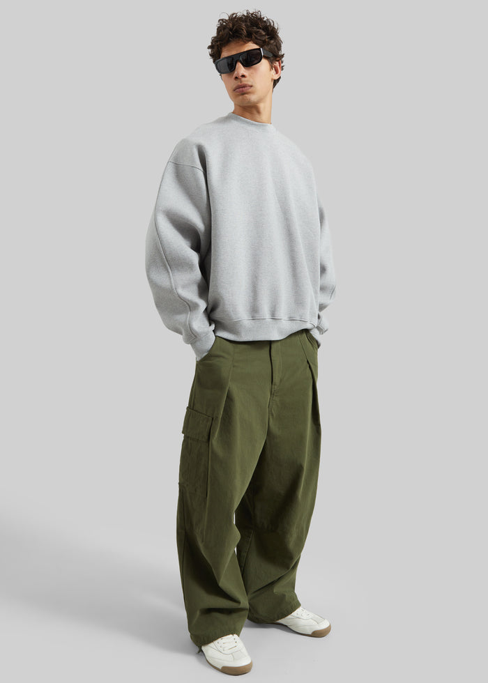 Robion Drawstring Cargo Pants - Dark Olive