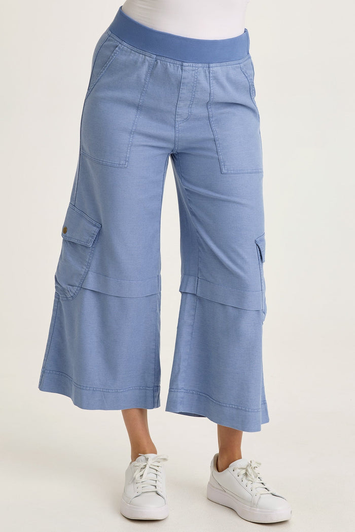 Wearables Rosalina Twill Cargo Gaucho Crop