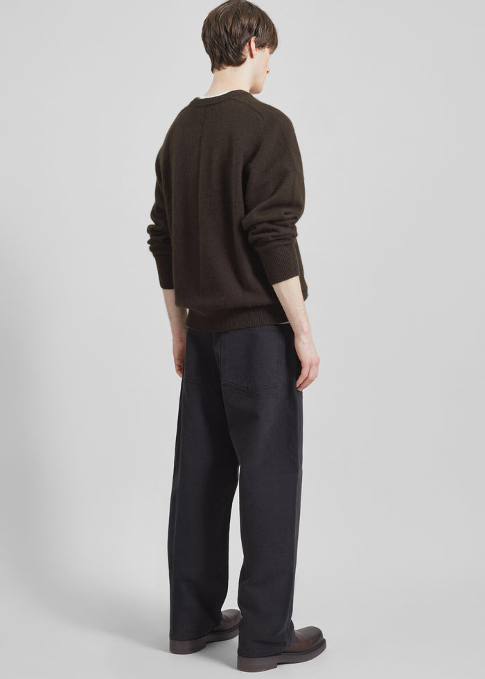 Sahil Wide Jeans - Black