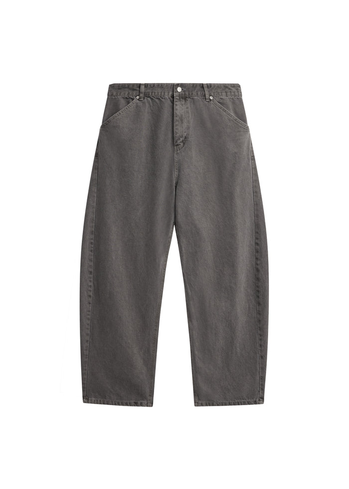 Salino Barrel Leg Jeans - Grey Wash