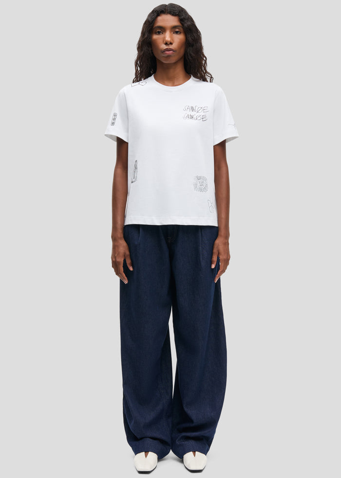 Samsøe Samsøe Saharper Pleat Jeans - Soft Denim