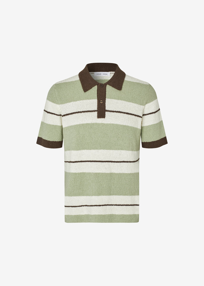 Samsøe Samsøe Sapedro Polo - Desert Sage St.