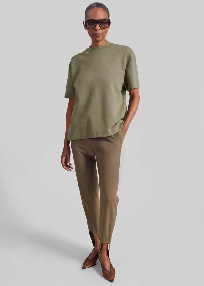 Scoob Boxy T-Shirt - Pale Olive