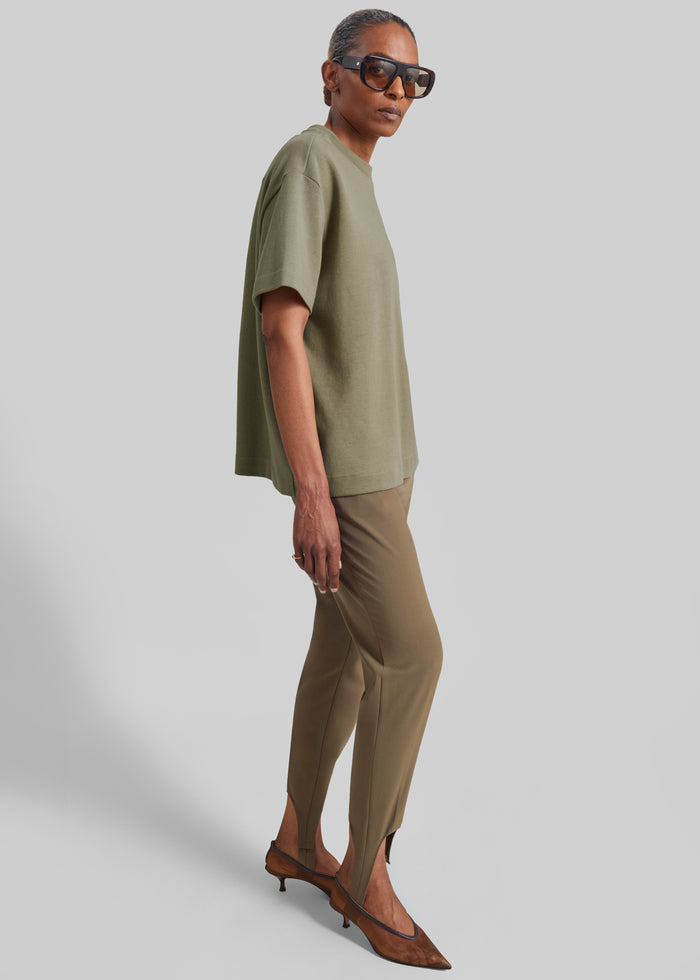 Scoob Boxy T-Shirt - Pale Olive