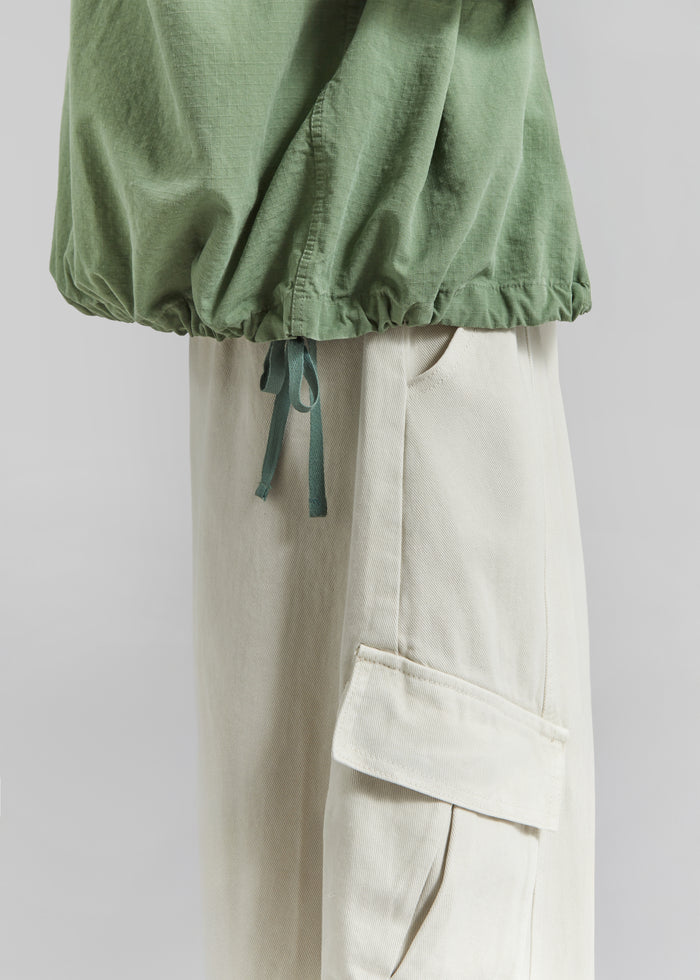 Seb Cargo Shirt - Army Green