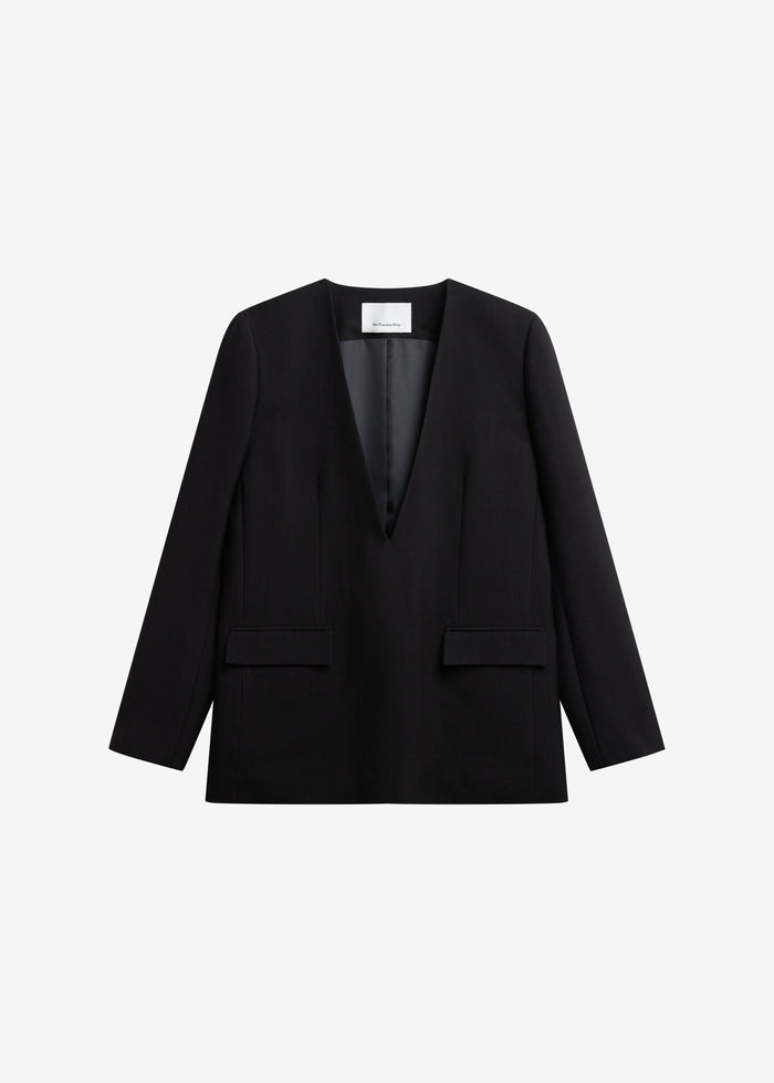 Serra Blazer Dress - Black