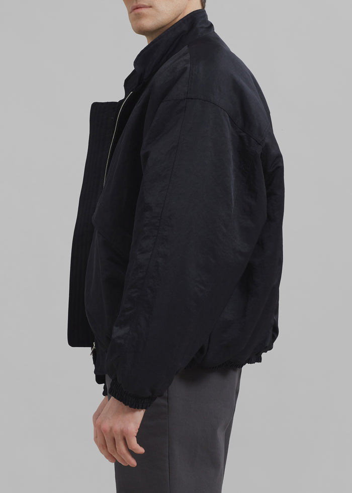Seth Oversized Jacket - Black