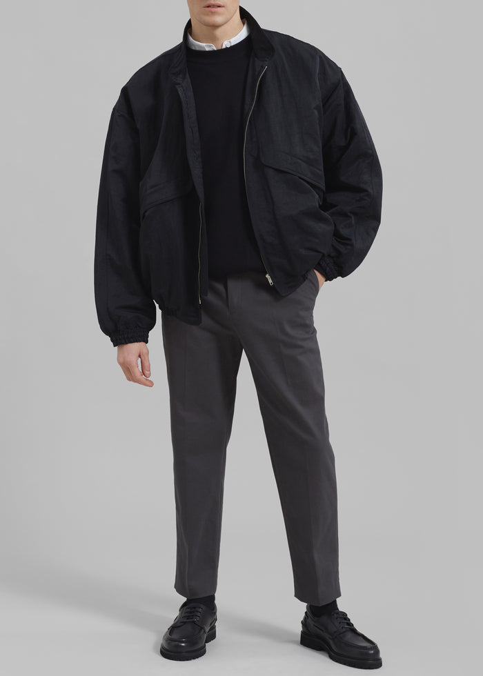 Seth Oversized Jacket - Black
