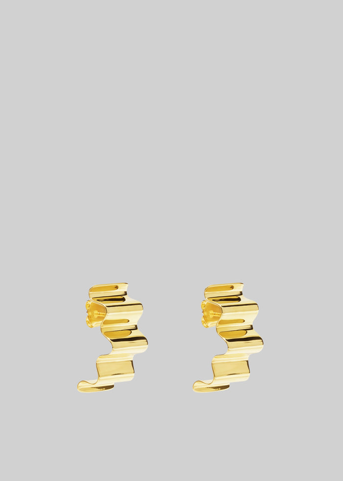 Sharra Pagano Dune Earrings - Gold