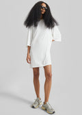 Sian Oversized T-Shirt Dress - White