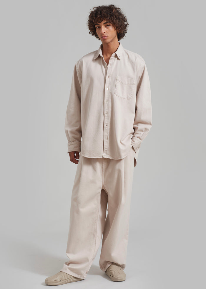 Sinclair Denim Shirt - Natural