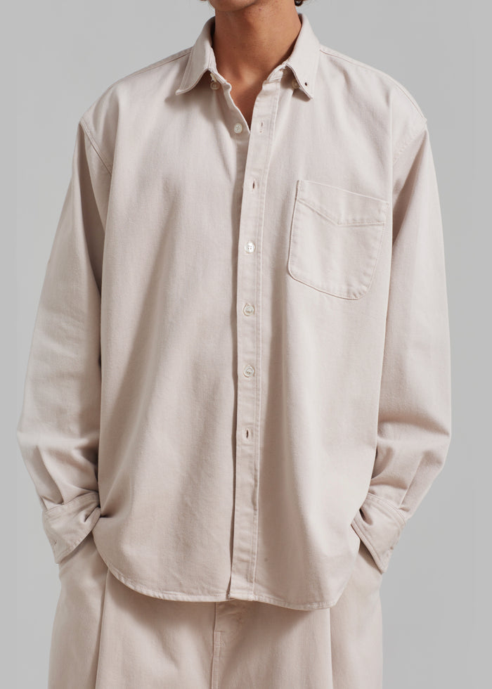 Sinclair Denim Shirt - Natural