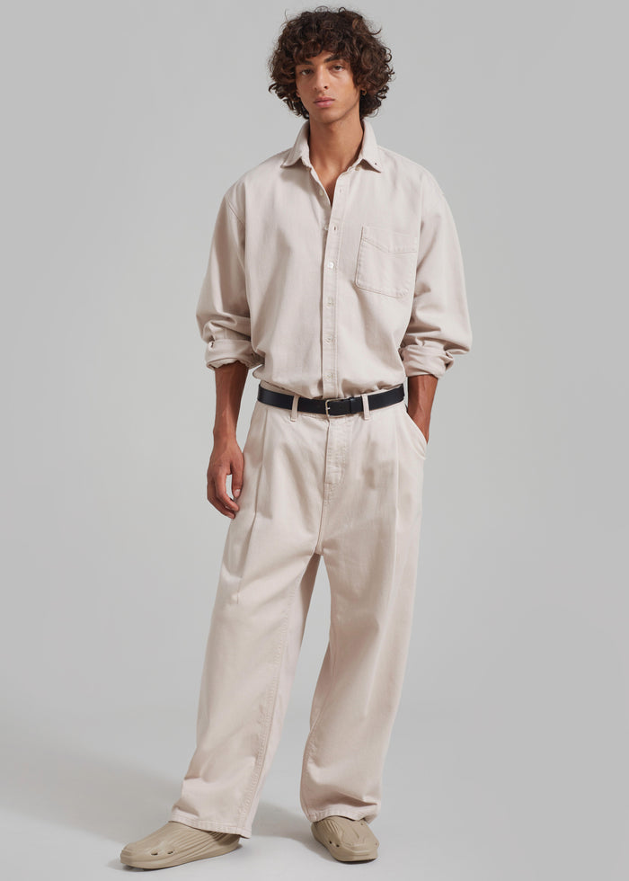 Sinclair Denim Shirt - Natural