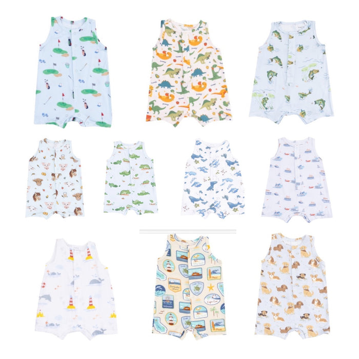 sleeveless rompers