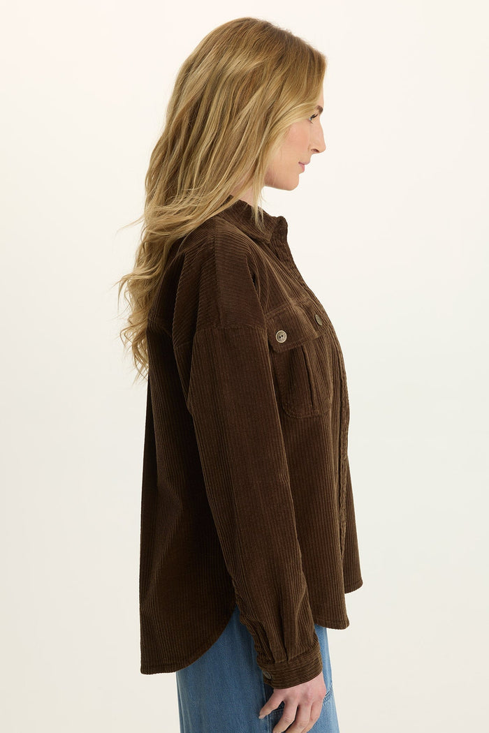 Wearables Smithson Corduroy Relaxed-Fit Shacket