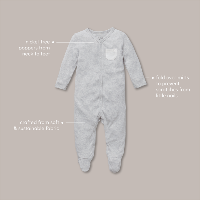 Snap Baby Pajamas 4 Pack