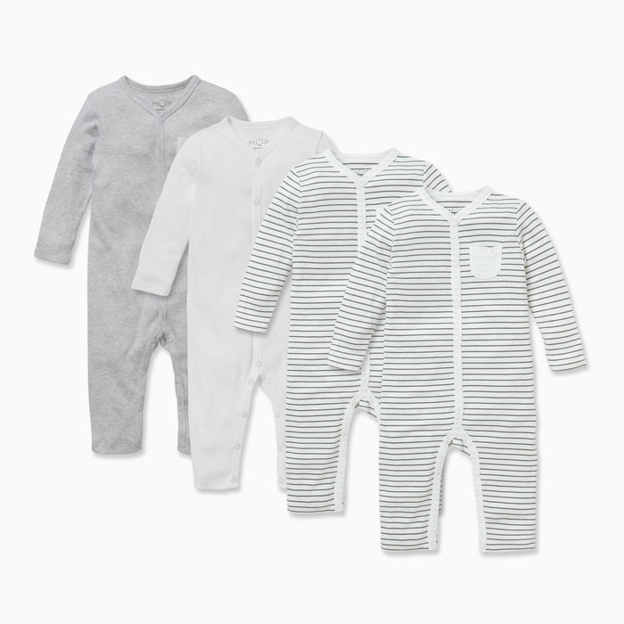 Snap Romper 4 Pack