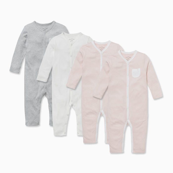 Snap Romper 4 Pack