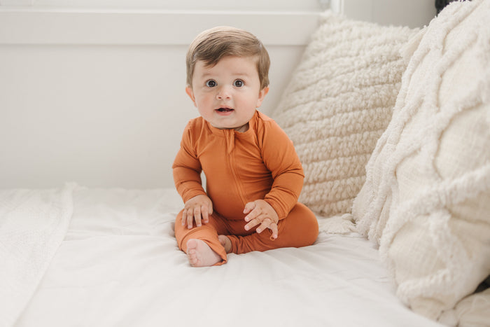 Solid Bamboo Zippy Pajamas - more colors