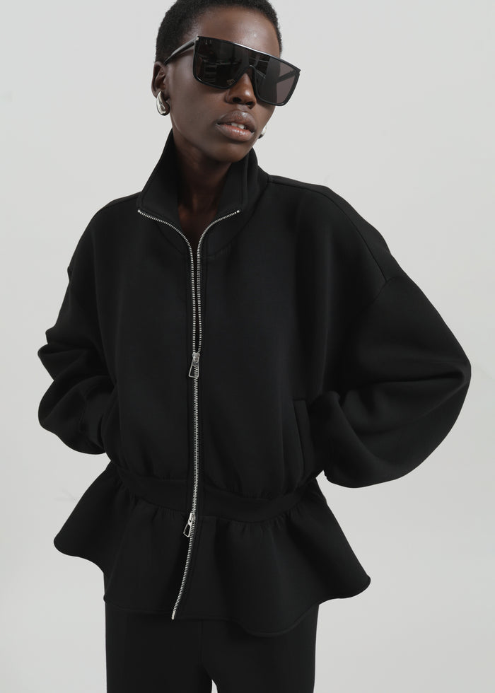 Sorelle Peplum Jacket - Black