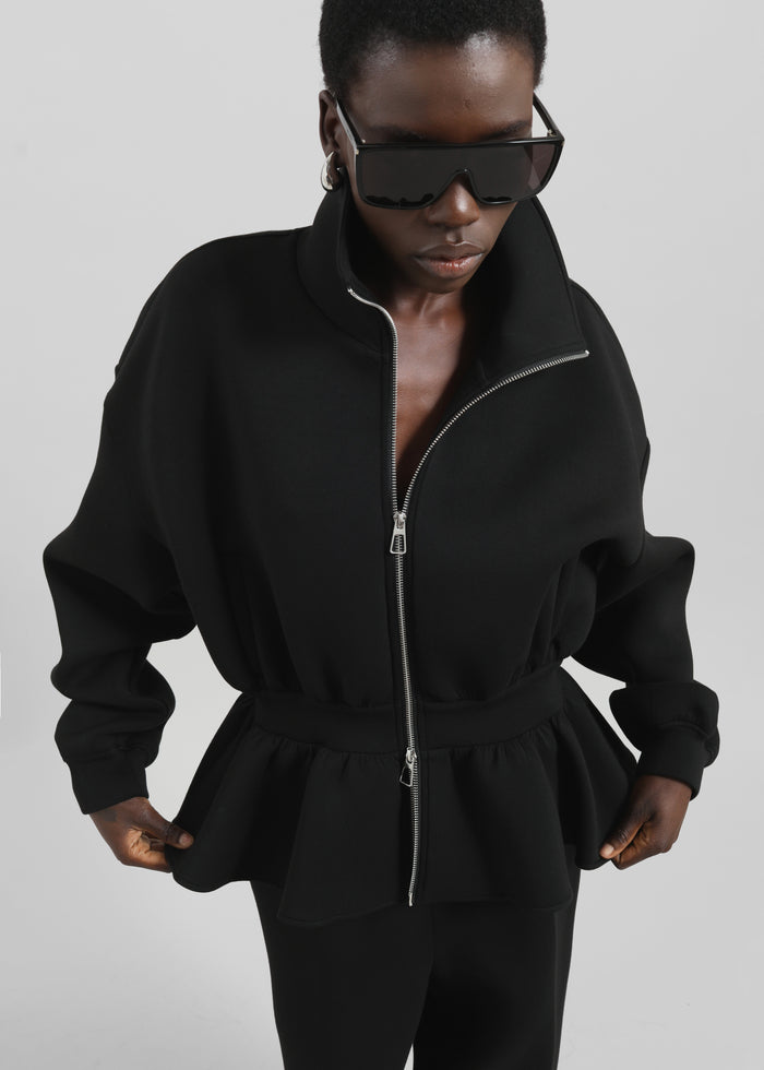 Sorelle Peplum Jacket - Black
