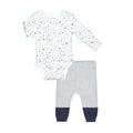 Space Bodysuit and Knitted Leggings
