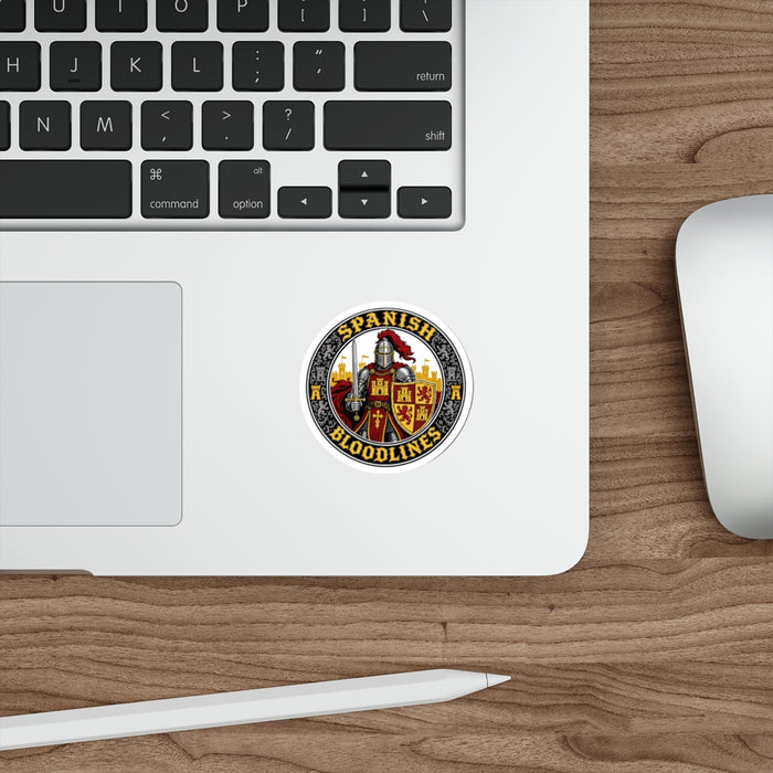 Spanish Bloodlines Knight Crest Die-Cut Sticker