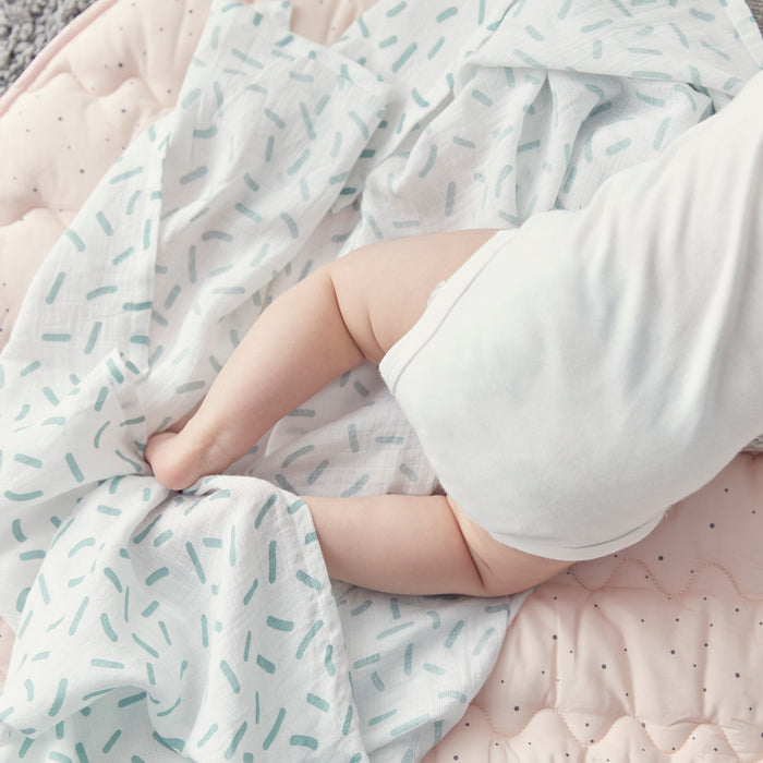 Squiggles Organic Muslin