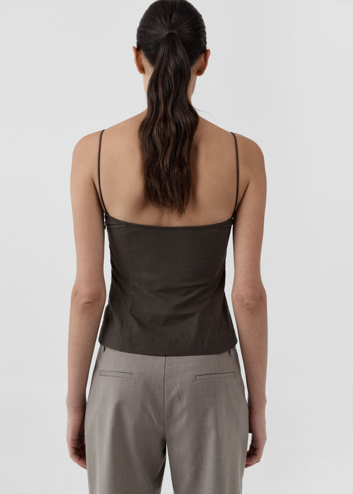 St. Agni Studio Cami - Wood