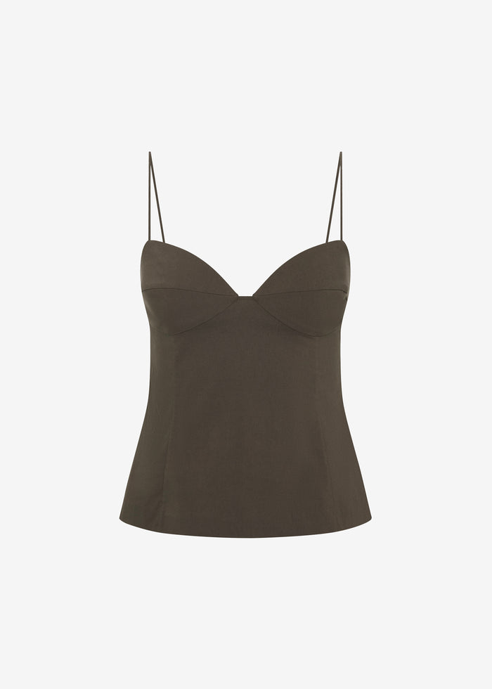 St. Agni Studio Cami - Wood
