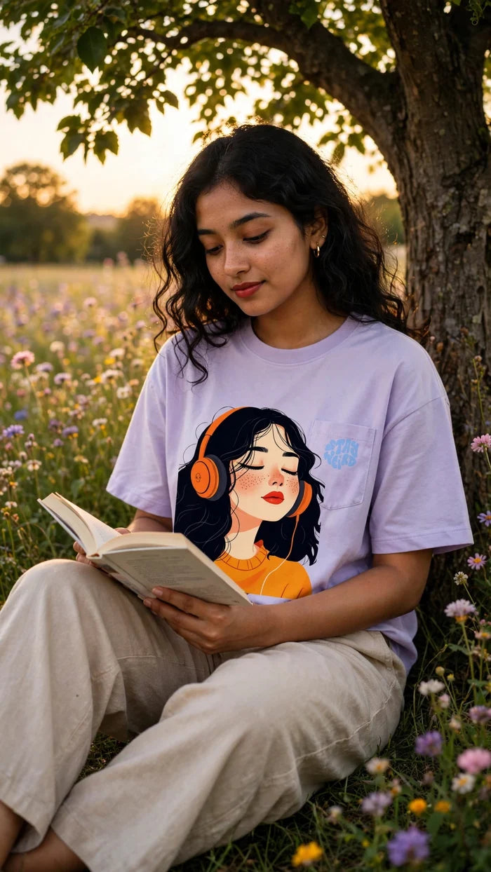 Stay Weird Oversized Tee