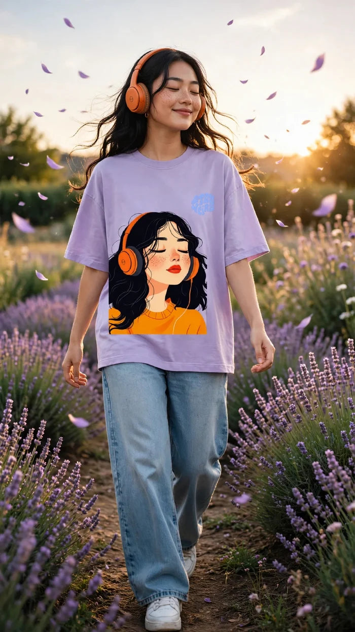 Stay Weird Oversized Tee