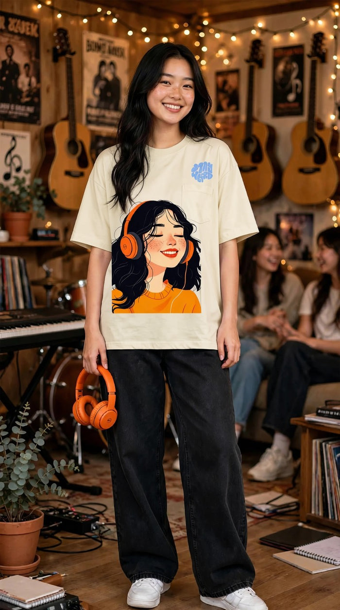 Stay Weird Oversized Tee