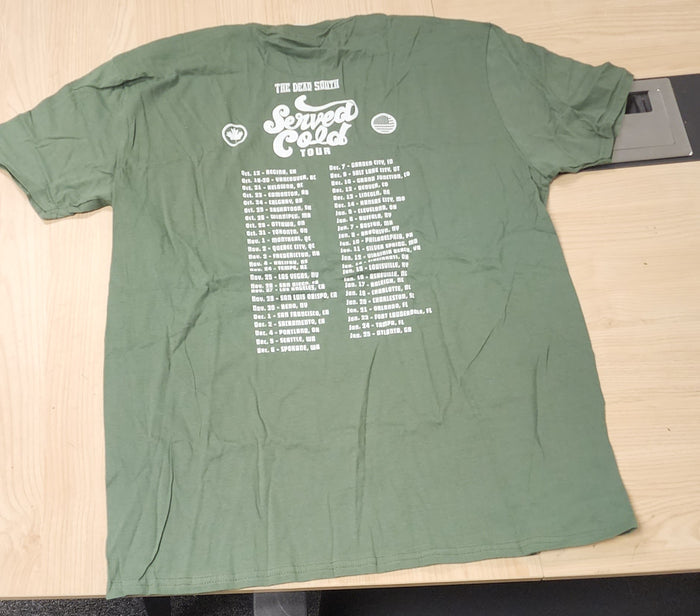 Sugar & Joy Served Cold Tour T-Shirt - Green (USA Variant)