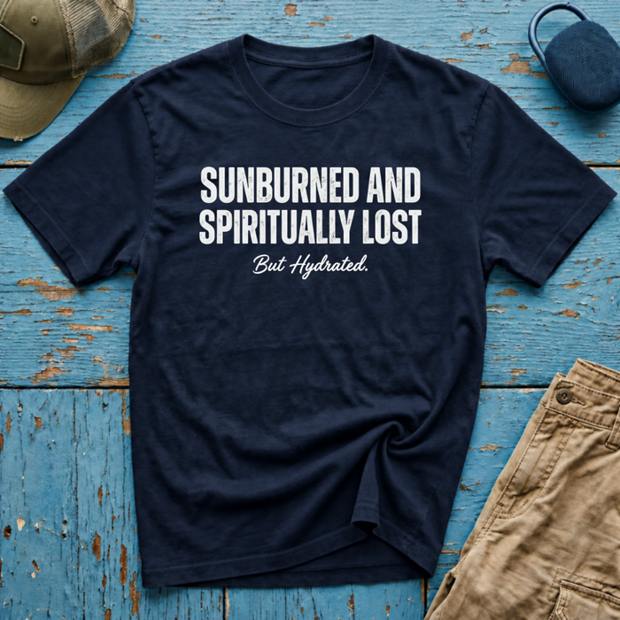 Sunburned and Spiritually Lost Graphic T-Shirt