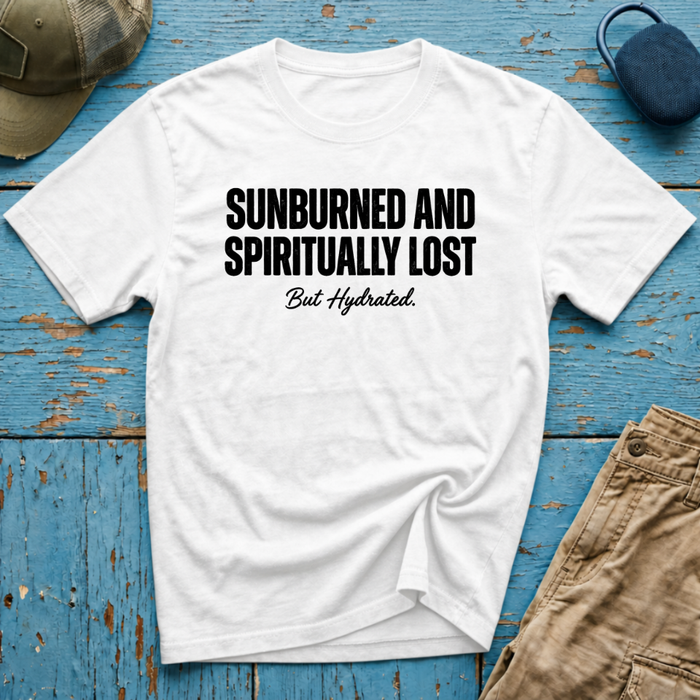 Sunburned and Spiritually Lost Graphic T-Shirt