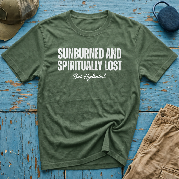 Sunburned and Spiritually Lost Graphic T-Shirt