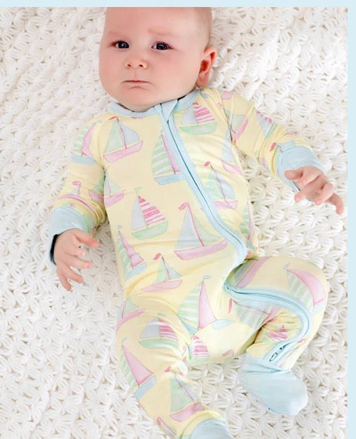 sweet bay zipper onesies
