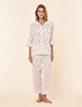 Swiss Dot Crop PJ Set