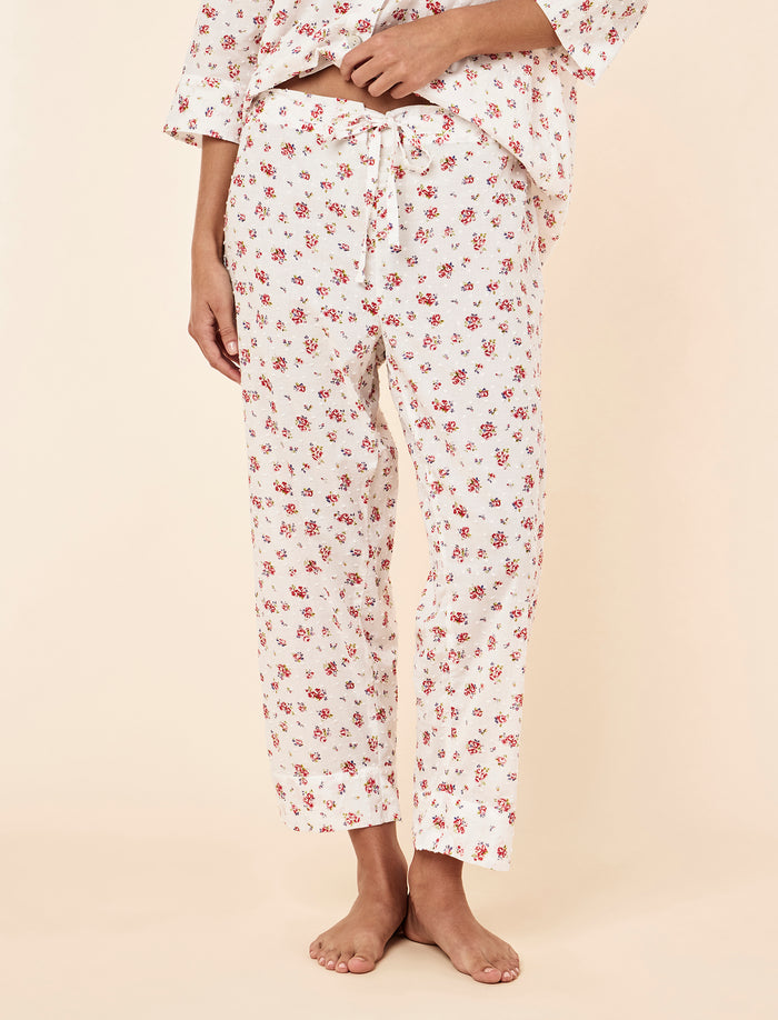 Swiss Dot Crop PJ Set