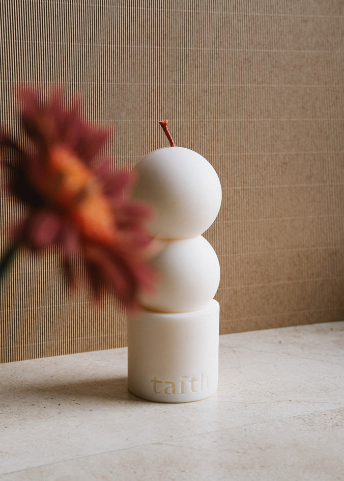 Taith Lilu Candle - Cream