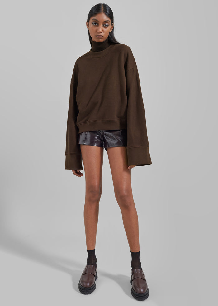 Talia Sweatshirt - Brown