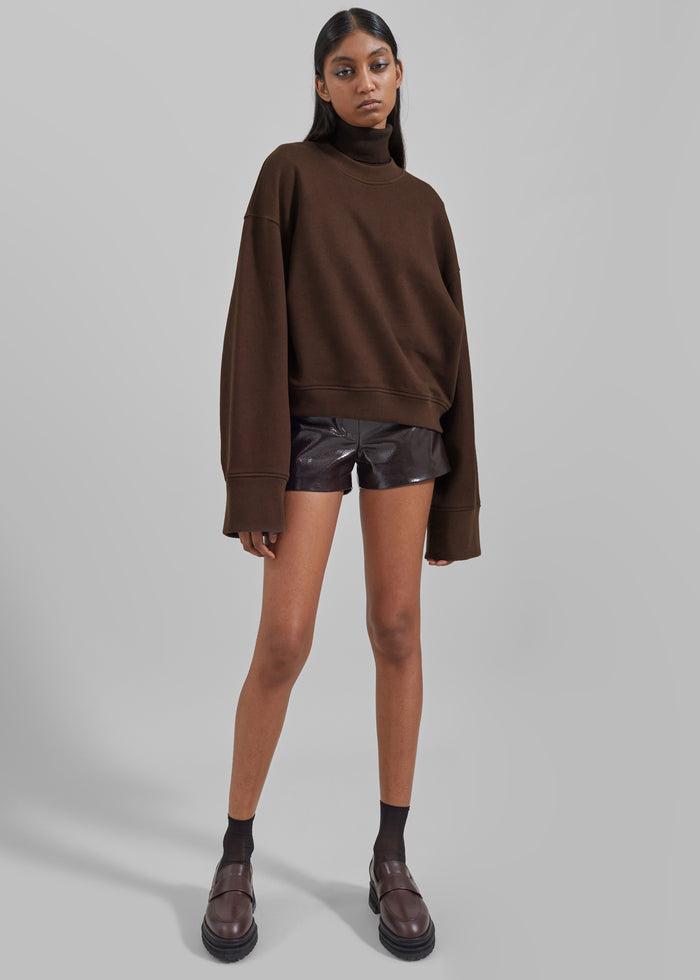 Talia Sweatshirt - Brown